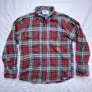 Old Navy Flannel Boys Button Down Shirt Size L(10-12)